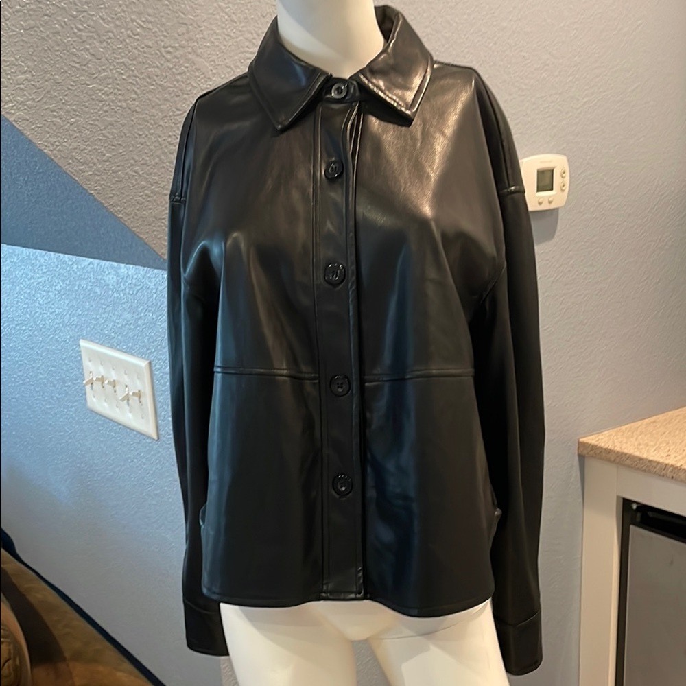 7 FOR ALL MANKIND Women's Black Jacket